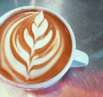 Today’s coffee via Jessica at Bambi Verve