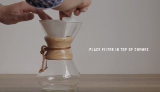 Brewing with Chemex